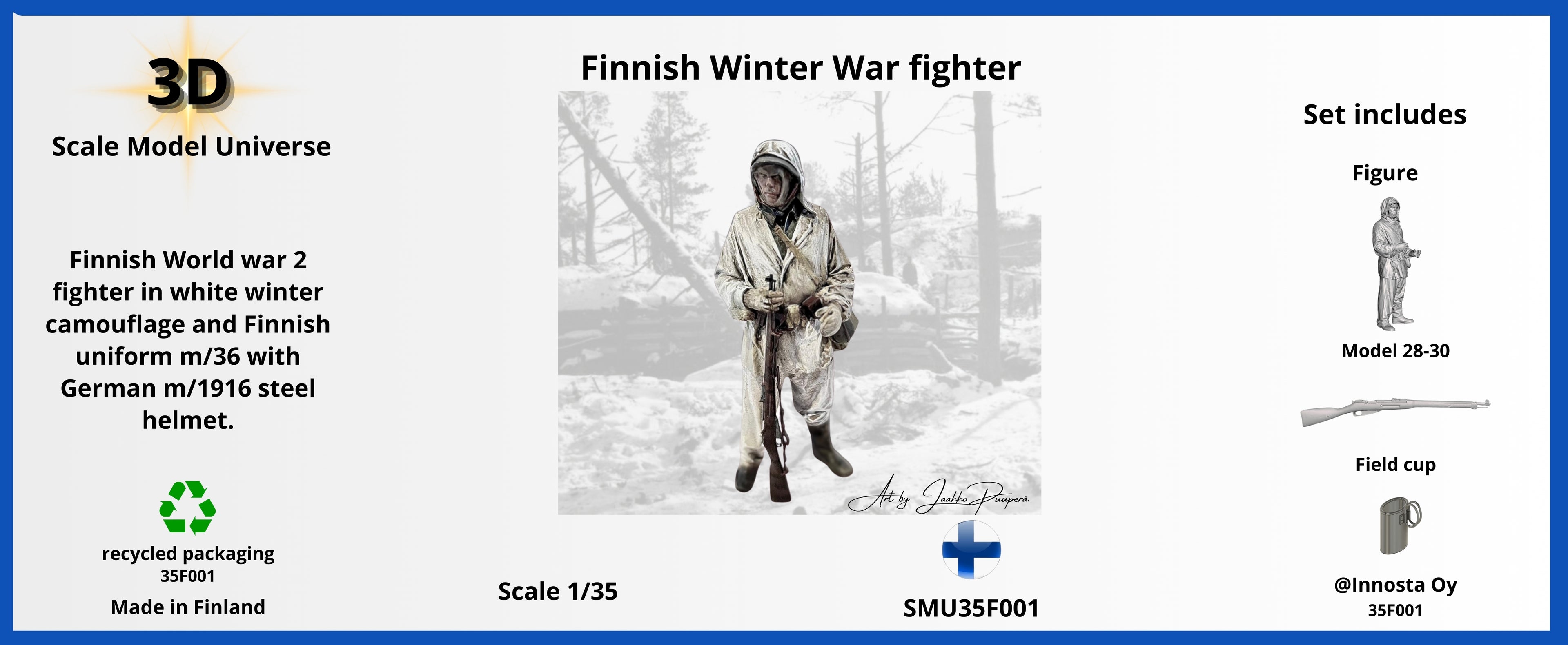 Finnish Winter War fighter 1/35