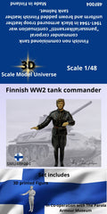 Finnish WW2 tank commander 1/48