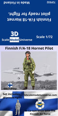 Finnish F/A-18 Hornet Pilot 1/72