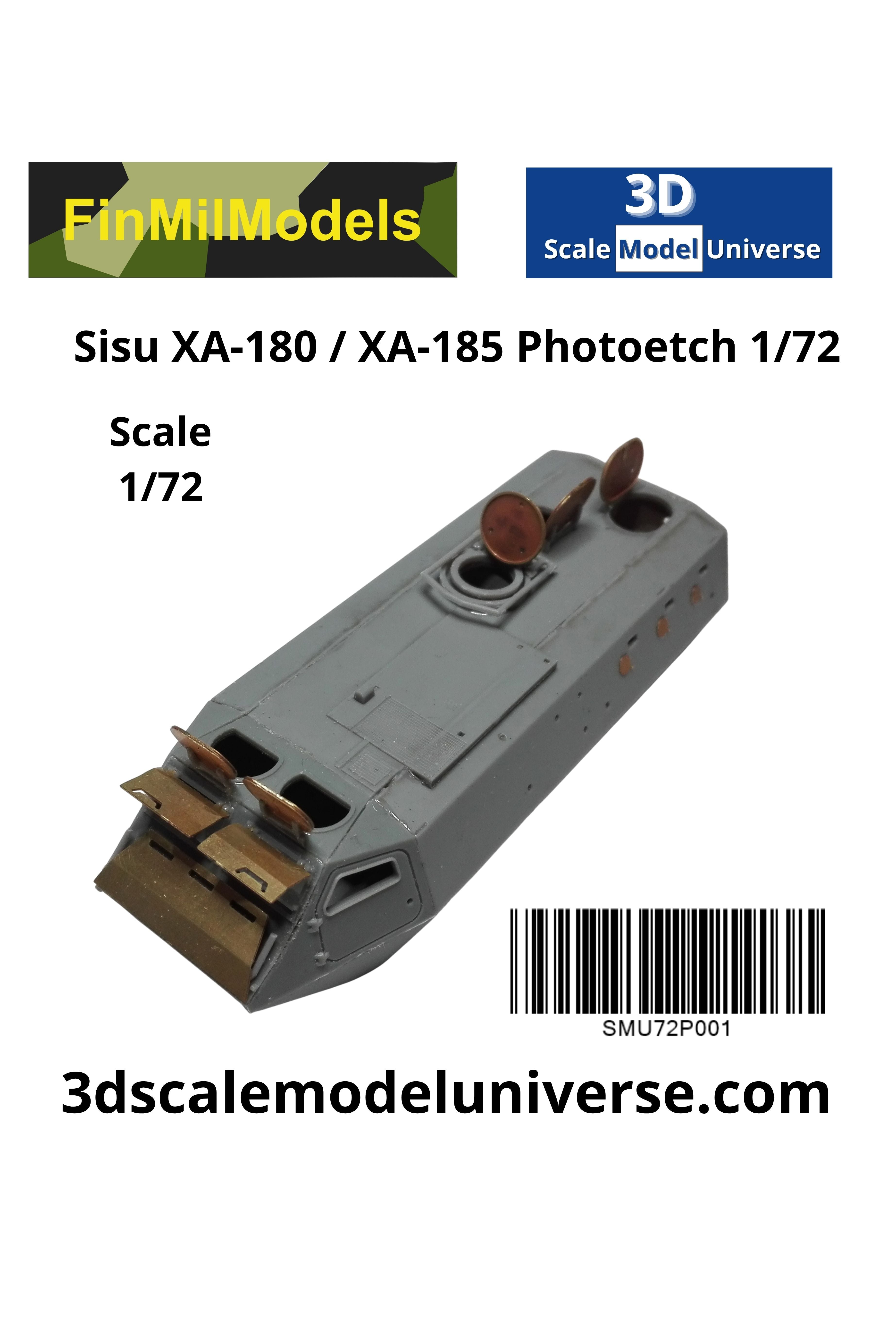 Sisu XA-180 / Xa-185 Photoetch 1/72