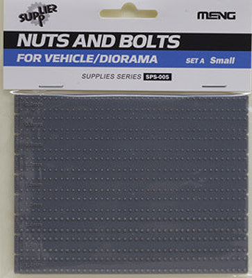 Nuts and Bolts for Vehicle/Diorama Set A small
