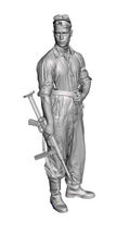 German WW2 Late War Waffen SS Tank Crewman 1/35