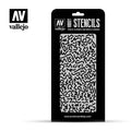 Vallejo Hobby Stencils Luftwaffe WWII Shingles Camo 1/32