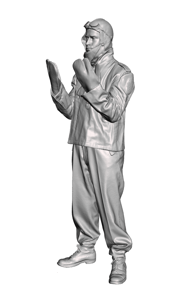 German late war armoured Man Winter Uniform 1/35