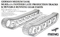 Sd.Kfz.171 Panther Late Track & Movable Running Gear Parts