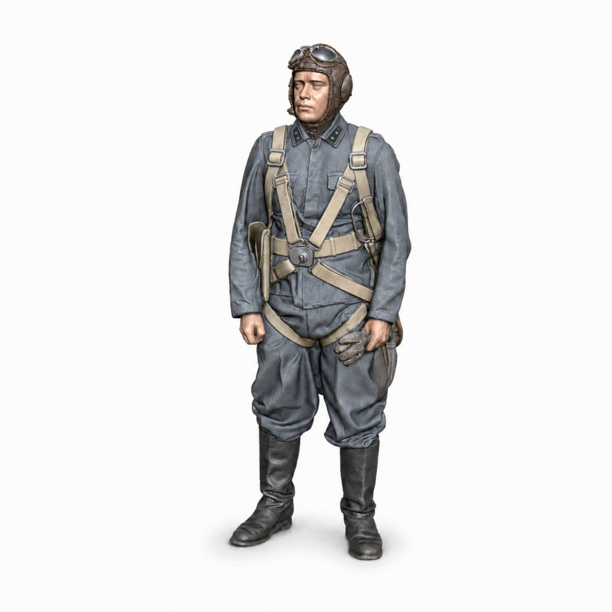Finnish Air Force WWII Pilot 1/72