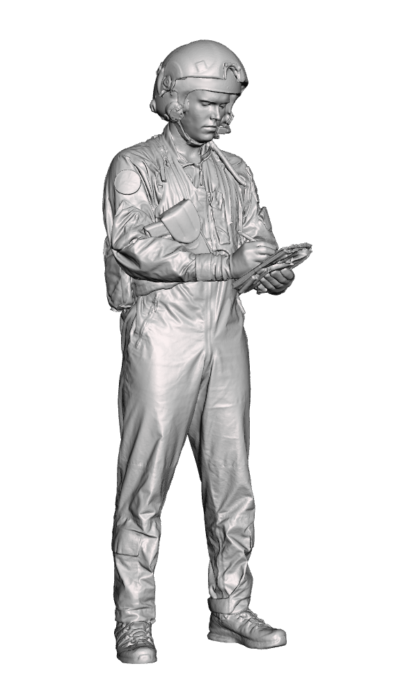Finnish Air Force Tactical Air Lift Pilot 2 1/72
