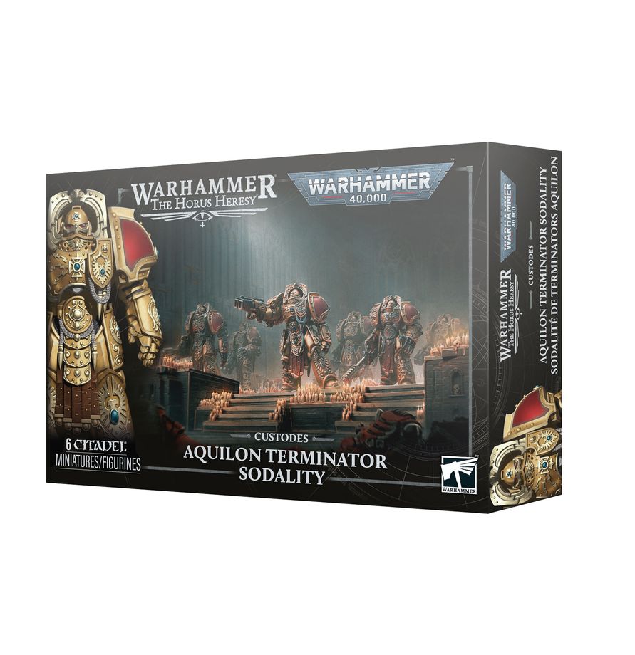 Warhammer The Horus Heresy: Custodes. Aquilon Terminator Sodality