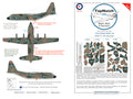 TopNotch Camouflage Mask set RAAF C-130 Hercules 1/144.