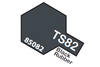 Tamiya Color TS-82 Rubber Black