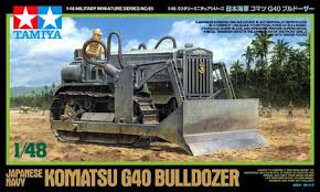 Japanese Navy Komatsu G40 Bulldozer
