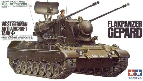 West German anti-aircraft tank Flakpanzer Gepard