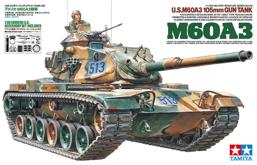 U.S. M60A3 105mm Gun Tank