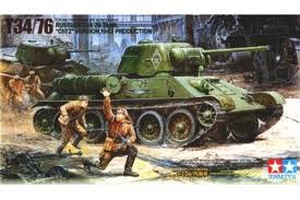 Russian T34/76 Tank, "ChTC" version, 1943 Production