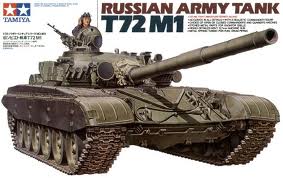 Russian Army Tank T72M1