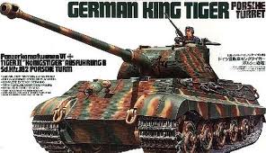 German King Tiger Porsche Turret