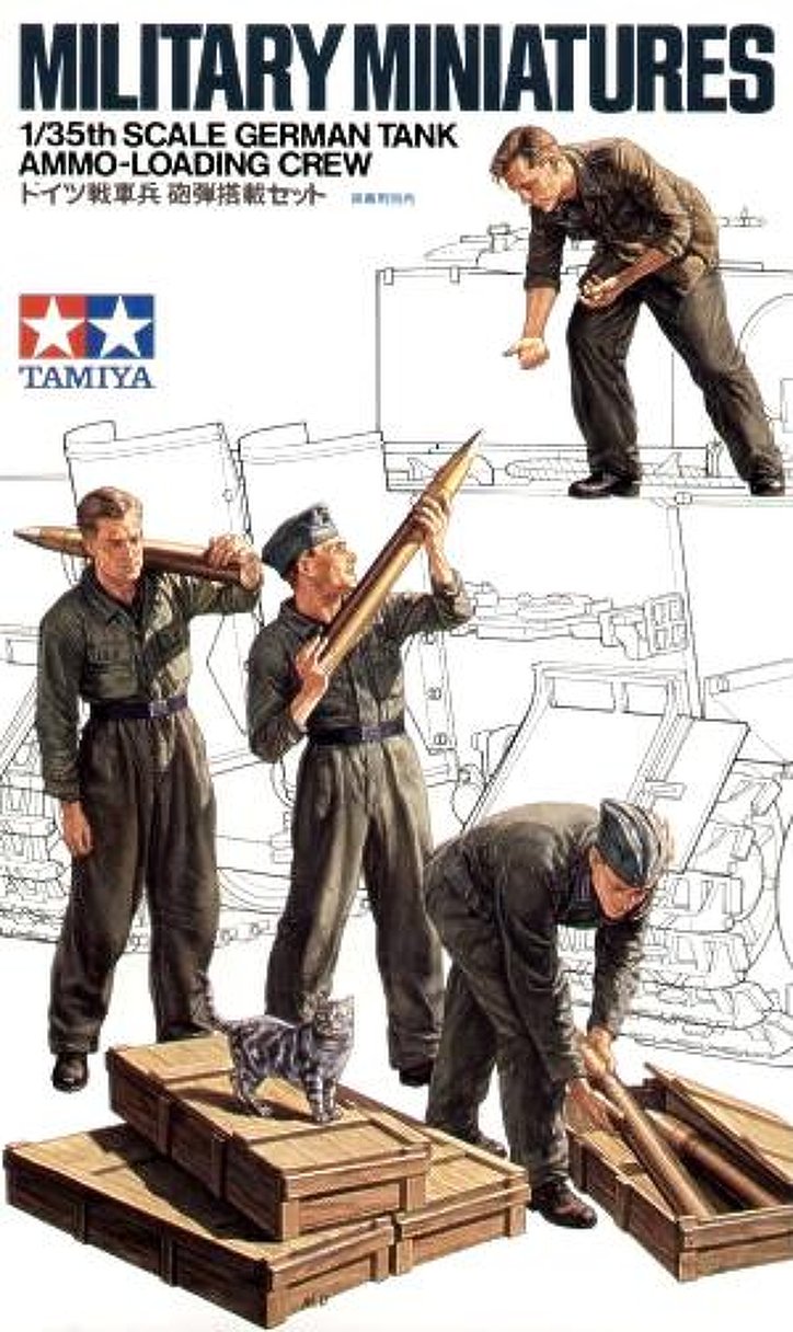 German Tank Ammo-loading crew