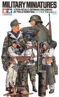 German Soldiers at Field Briefing