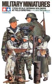 German Soldiers at Field Briefing
