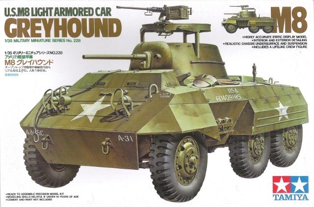 U.S.M8 Light Armored Car Greyhound