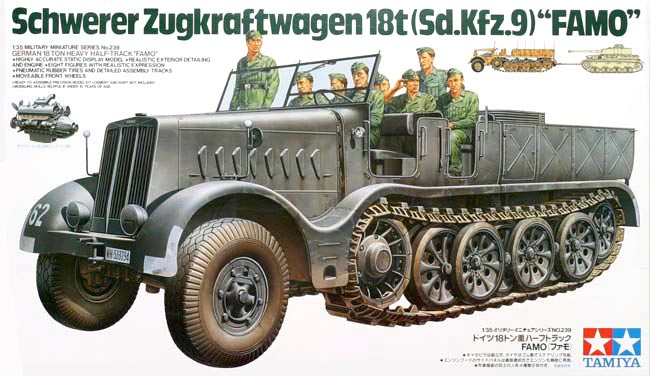 Schwerer Zugkraftwagen 18t (Sd.Kfz.9) "Famo"