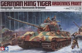 German King Tiger Ardennes Front