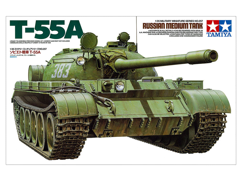 Russian Medium Tank T-55A