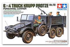 6x4 Truck Krupp Protze personnel carrier (Kfz.70)