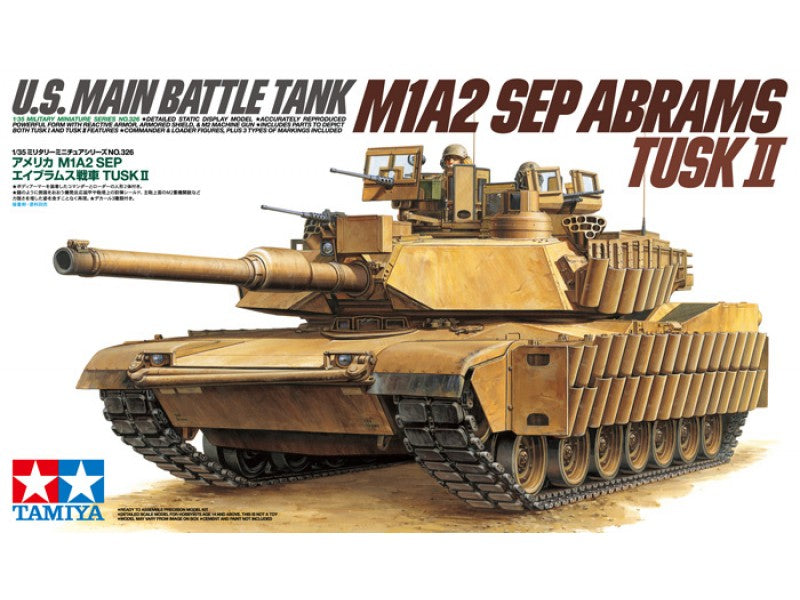 U.S. Main Battle Tank M1A2 SEP Abrams Tusk II