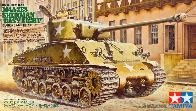 U.S. Medium Tank M4A3E8 Sherman "Easy Eight" European Theater