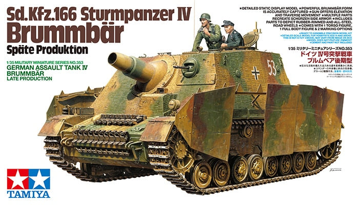German Assault Tank IV Brumbär Late Production (Sd.Kfz.166 Stumpanzer IV)