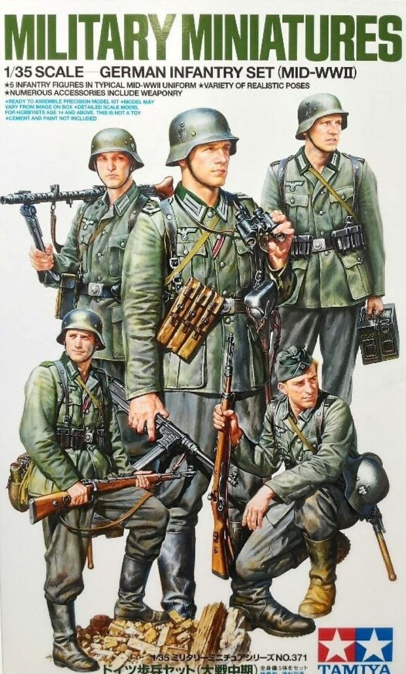 German Infantry Set (Mid-WWII)