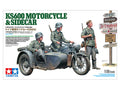 KS600 Motorcycle & Sidecar