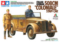 Italian/German 508CM "Coloniale" Staff Car w/3 figures