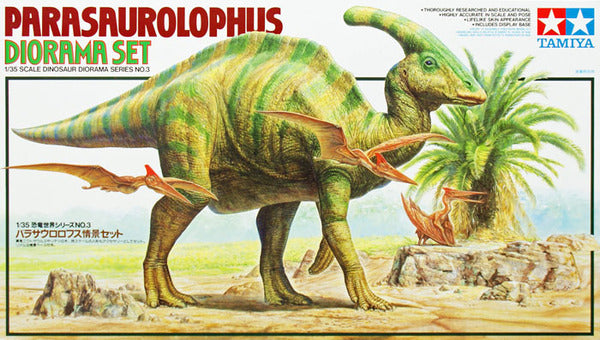 Parasaurolophus Diorama Set