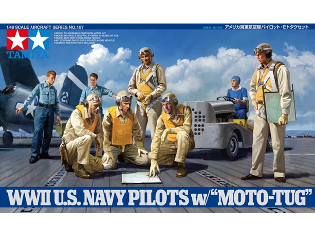 WWII USN Pilots w/Tug