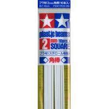 Tamiya Plastic Beams Square 2mm (10pcs.)