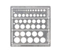 Tamiya Modeling Template (Round 1-12,5mm)