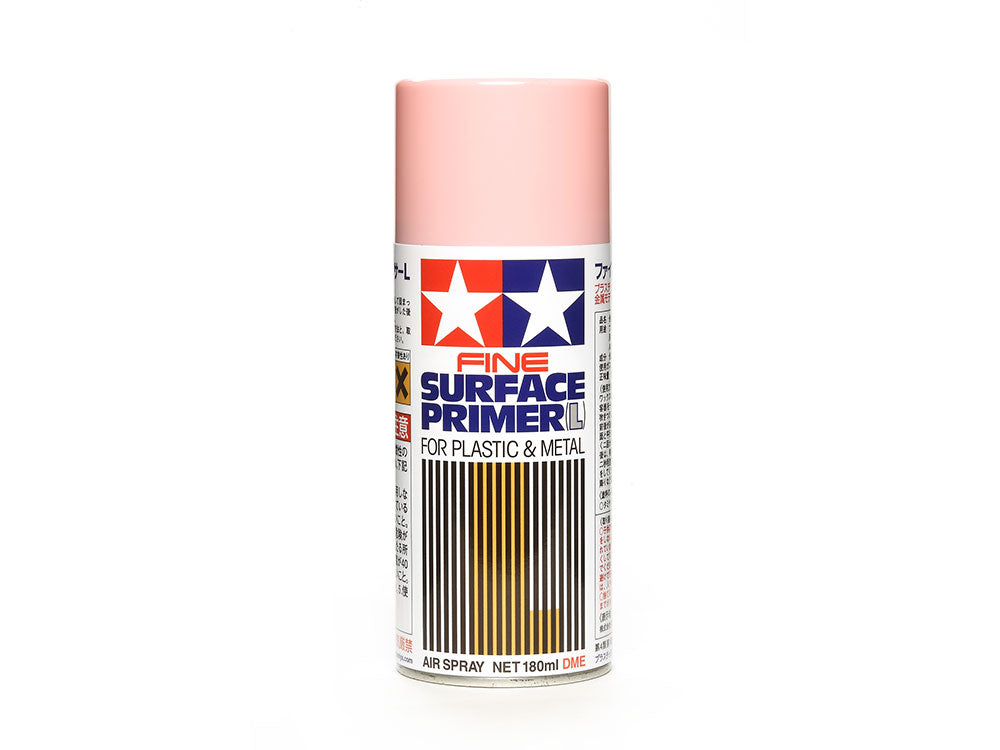 Tamiya Color Fine Surface Primer (L) Pink. 180ml