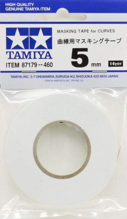 Tamiya Masking tape for Curves 5mm