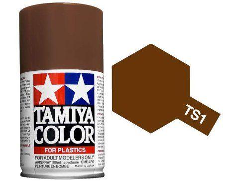 Tamiya Color TS-1 Red Brown