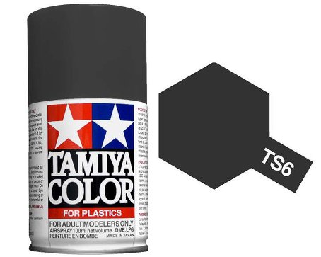 Tamiya Color TS-6 Matt Black