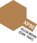 Tamiya Color XF-92 Yellow-Brown (DAK 1941)
