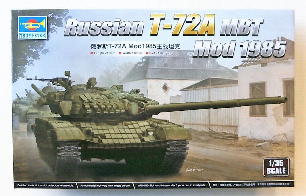Russian T-72A MBT Mod 1985