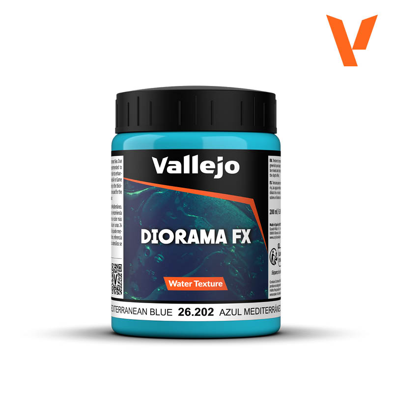Vallejo 26.202 Diorama FX Mediterranean Blue 200ml