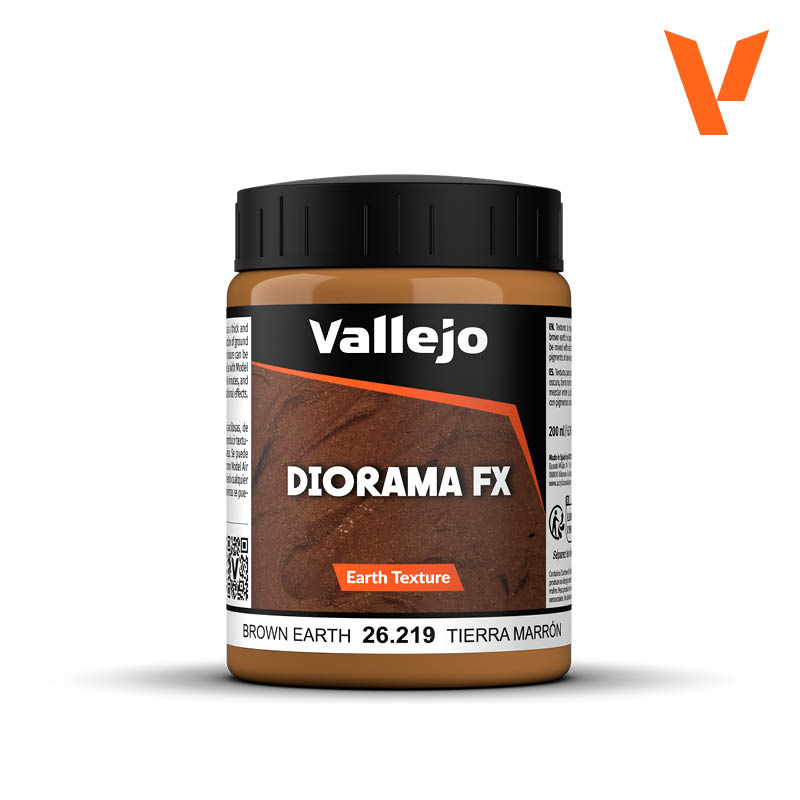 Vallejo 26.219 Diorama FX Brown Earth 200ml