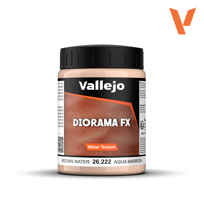 Vallejo 26.222 Diorama FX Brown Water 200ml