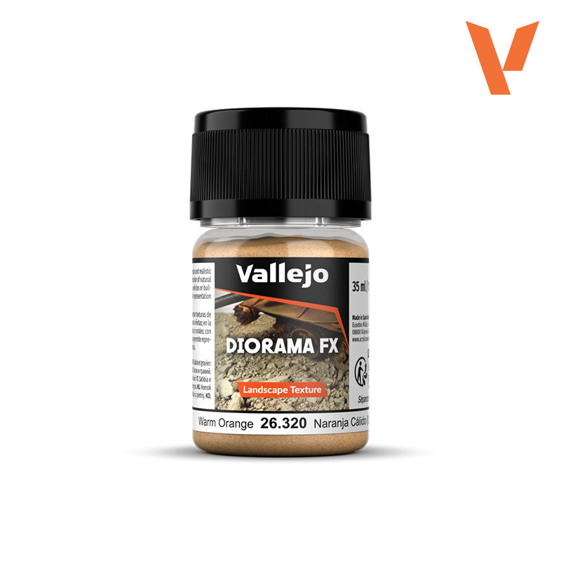 Vallejo 26.320 Diorama FX Landscape Texture Warm Orange 0,1-1mm 60g