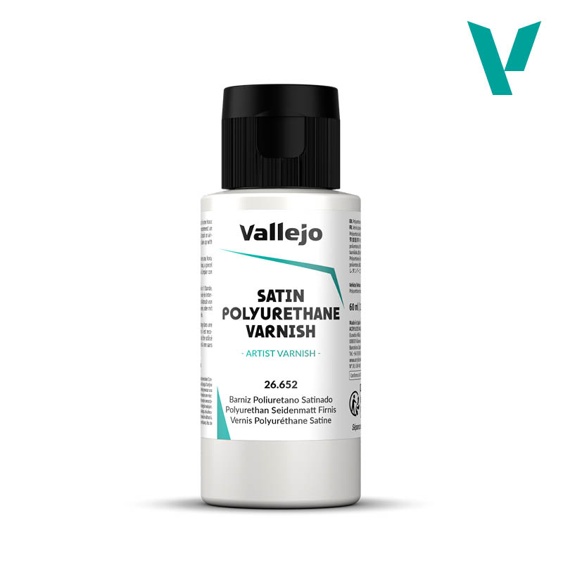 Vallejo 26.652 Polyurethane Satin Varnish 60ml
