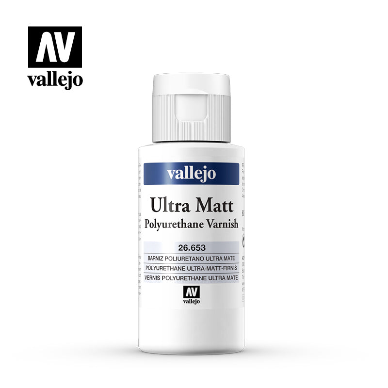 Vallejo 26.653 Polyurethane Ultra Matt Varnish 60ml